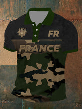à manches courtes France Homme